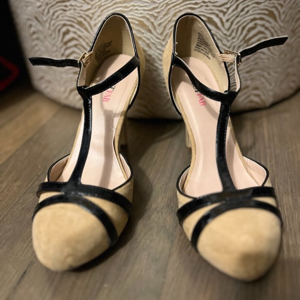 T-Strap Vintage Inspired Heels MABELL | JustFab